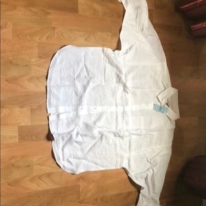 Women's loft casual button down in med petite